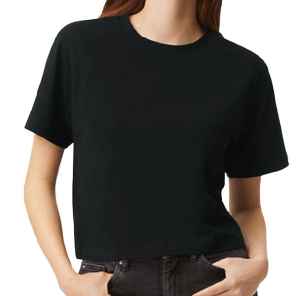 Fine Jersey Women's Boxy Short Sleeve T-Shirt Thumbnail